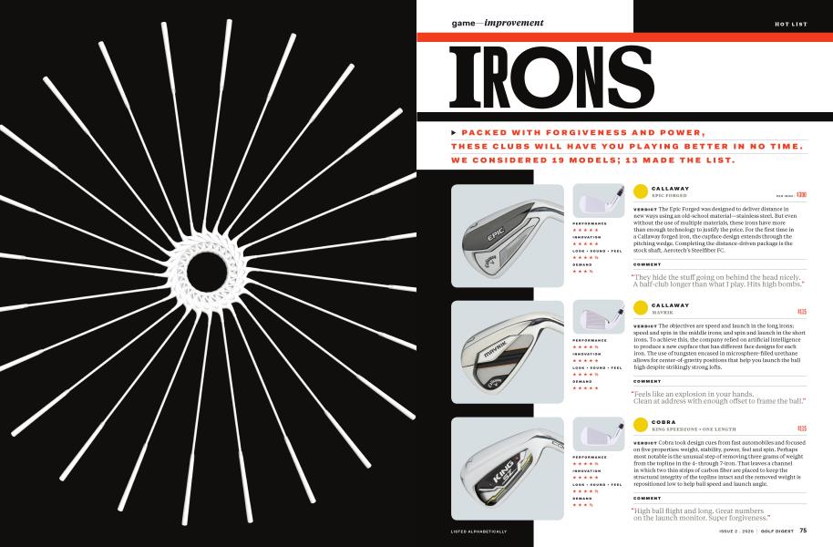 Game Improvement IRONS