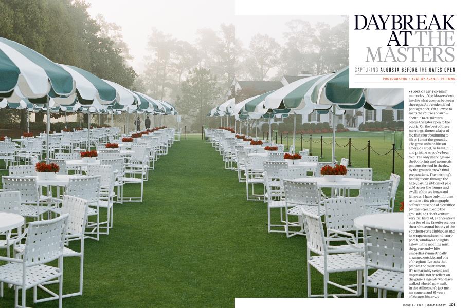 DAYBREAK AT THE MASTERS