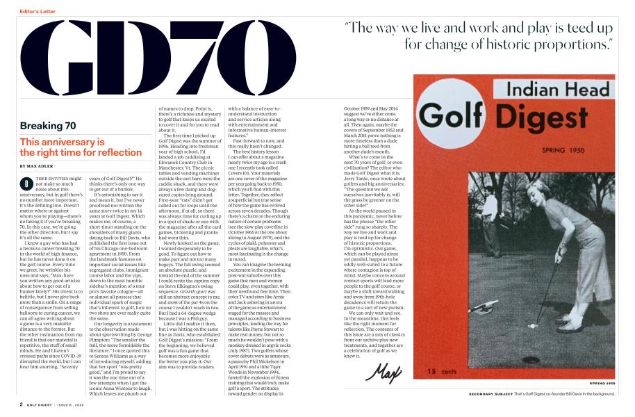 Breaking 70