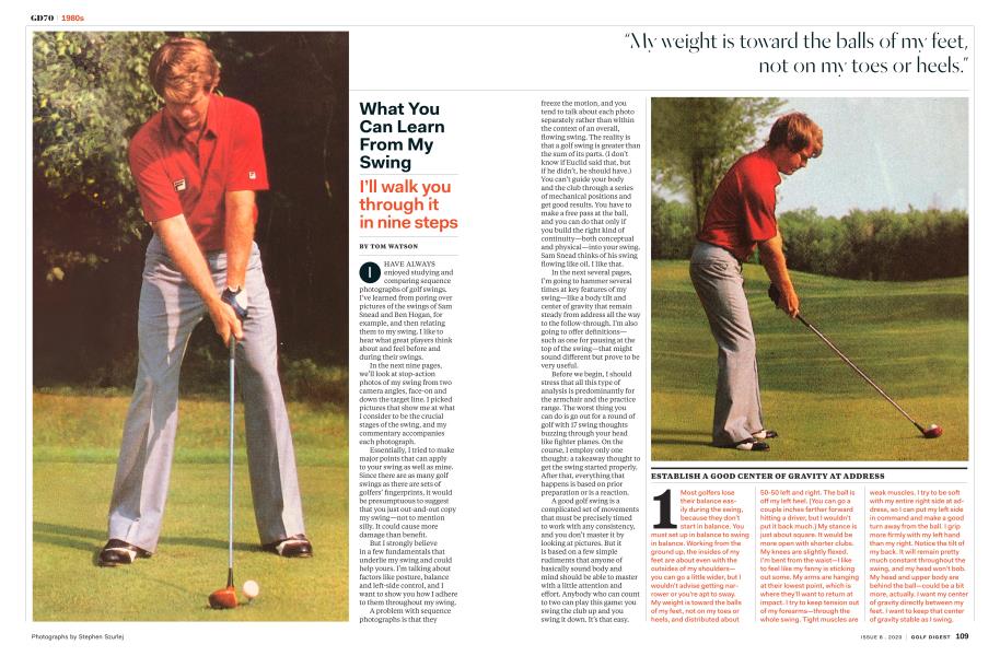 What You Can Learn From My Swing