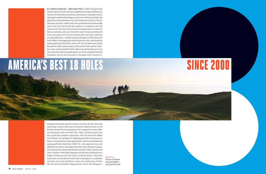 AMERICA'S BEST 18 HOLES SINCE 2000