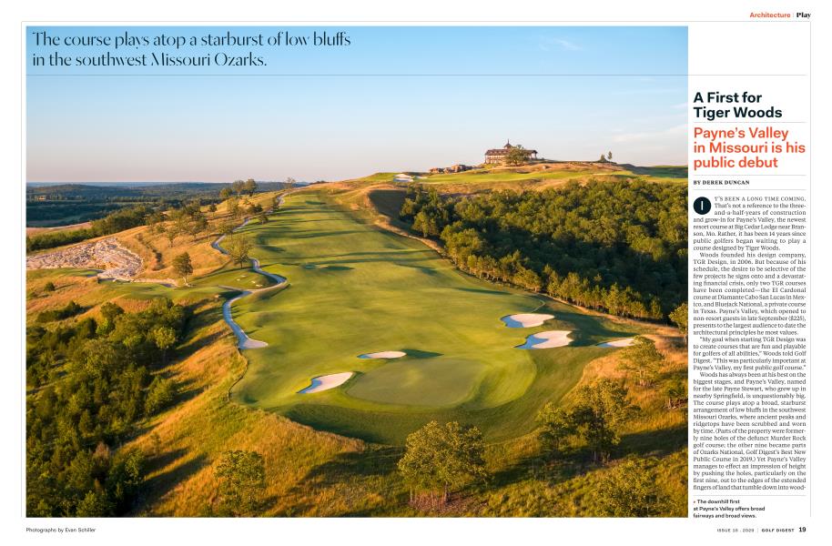 A First for Tiger Woods