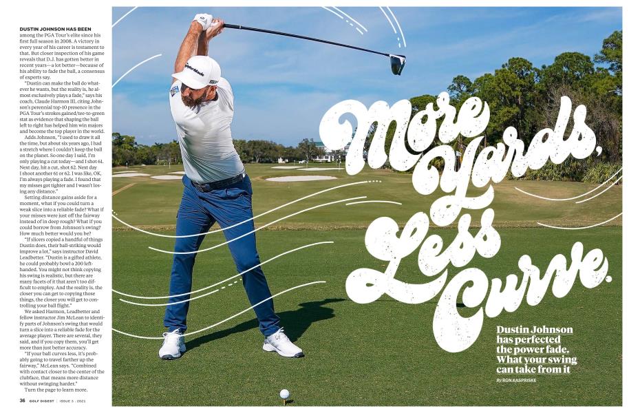 More Yards, Less Curve.