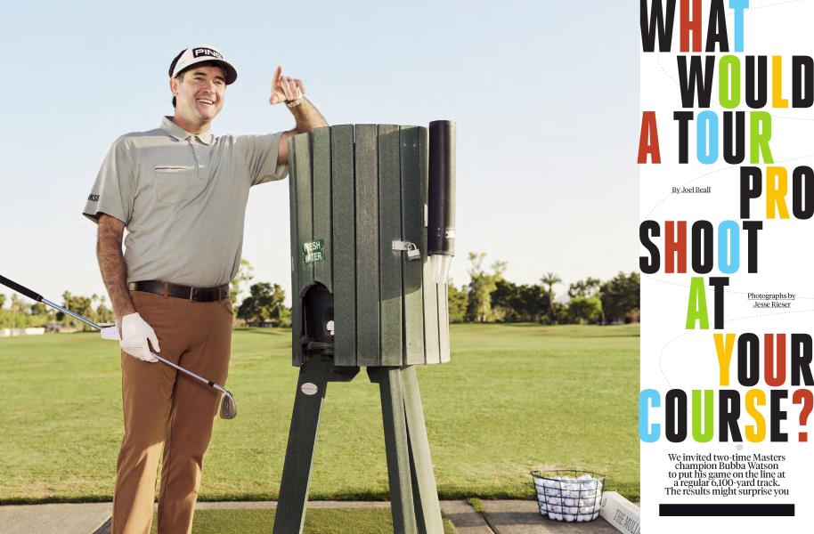 WHAT WOULD A TOUR PRO HOOT AT YOUR COURSE?