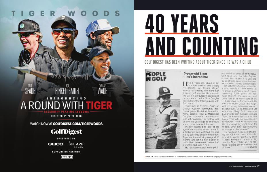 40 YEARS AND COUNTING