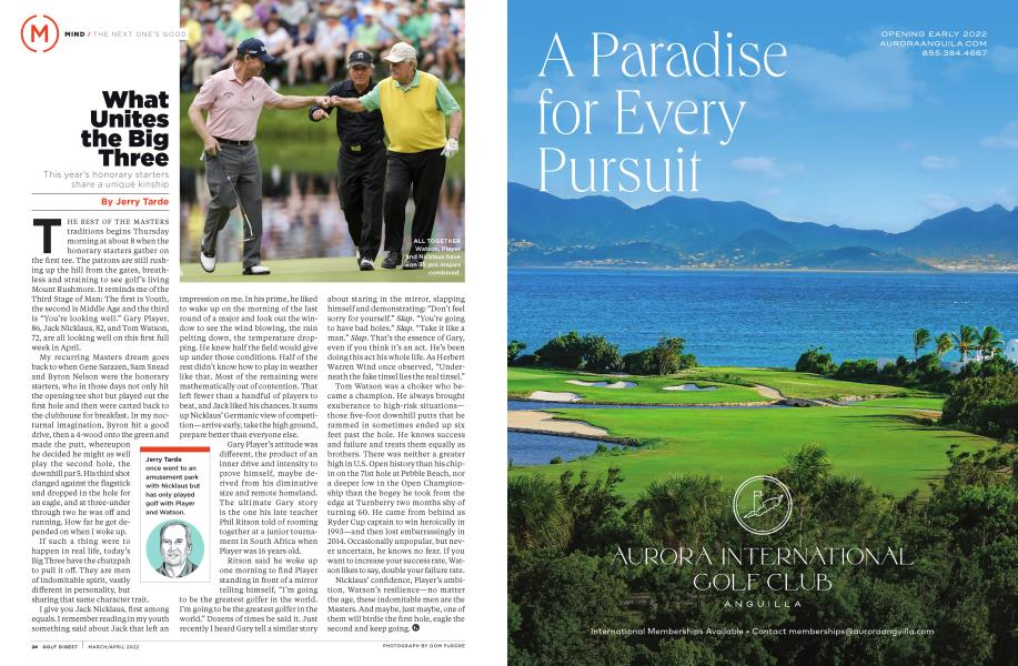 What Unites the Big Three