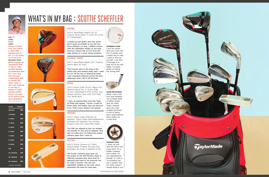 WHAT'S IN MY BAG: SCOTTIE SCHEFFLER
