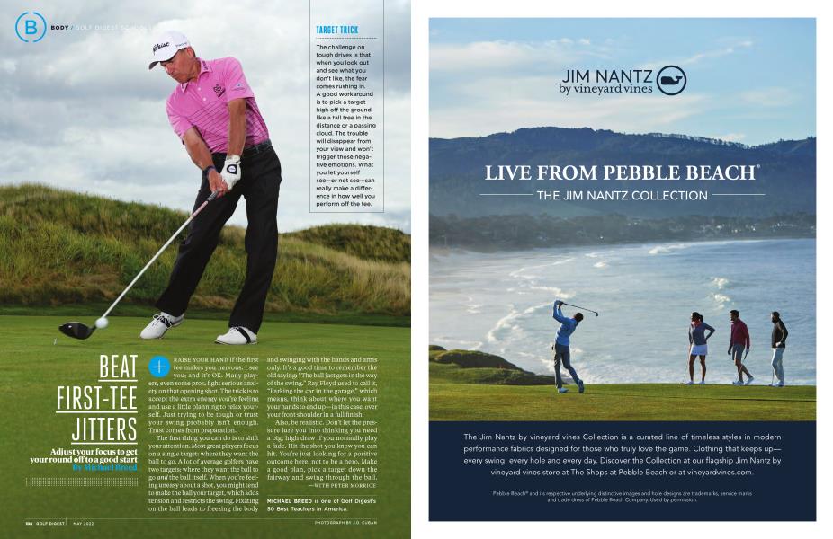 BEAT FIRST-TEE JITTERS