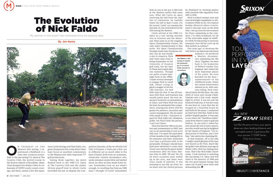 The Evolution of Nick Faldo