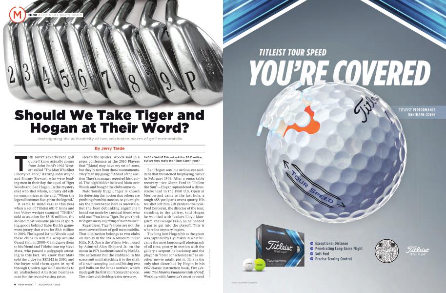 Should We Take Tiger and Hogan at Their Word?
