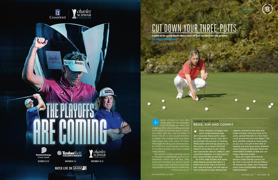 CUT DOWN YOUR THREE-PUTTS
