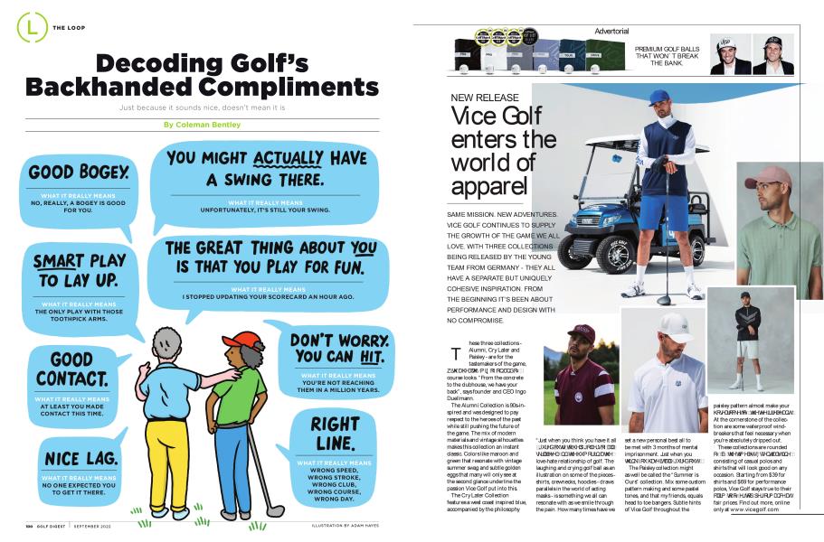Decoding Golf’s Backhanded Compliments
