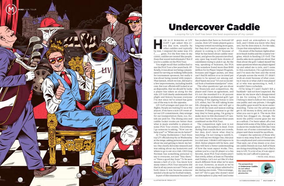 Undercover Caddie