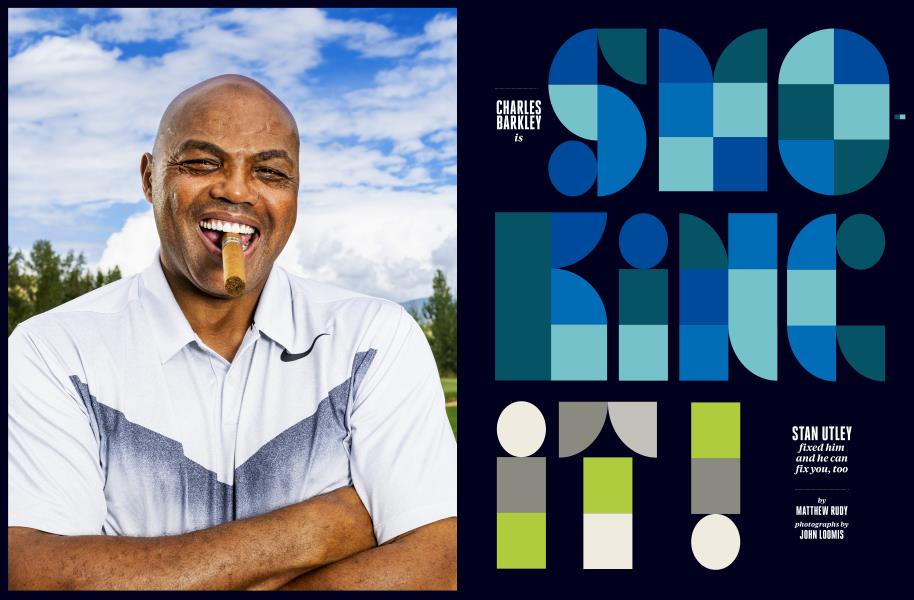 CHARLES BARKLEY is SMOKING IT!