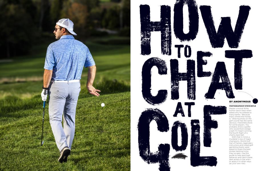 HOW TO CHEAT AT GOLF