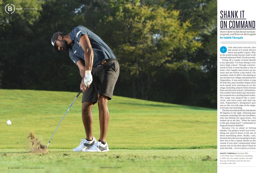 SHANK IT ON COMMAND