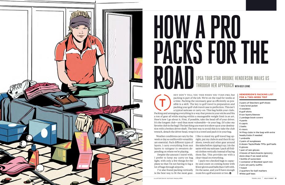 HOW A PRO PACKS FOR THE ROAD