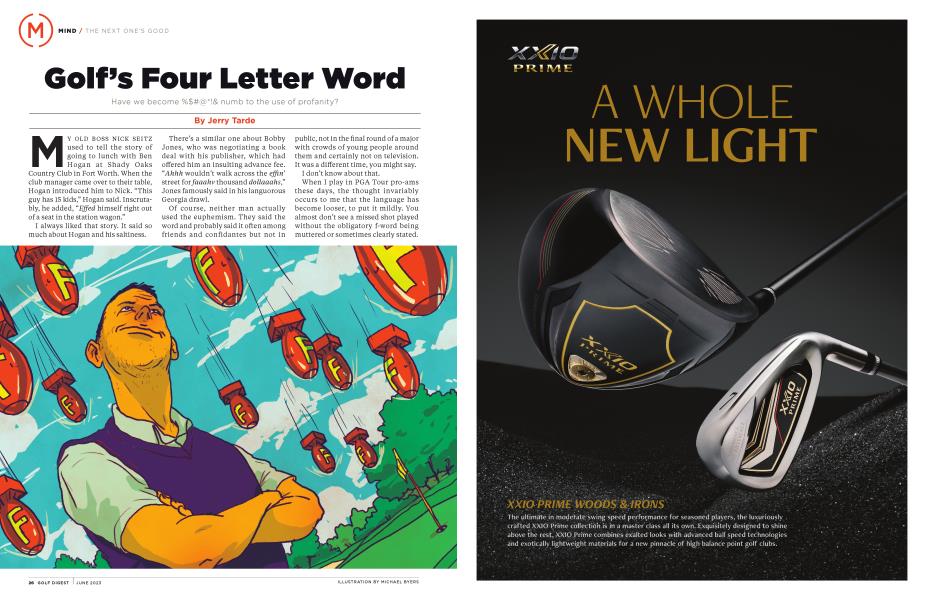 Golf’s Four Letter Word