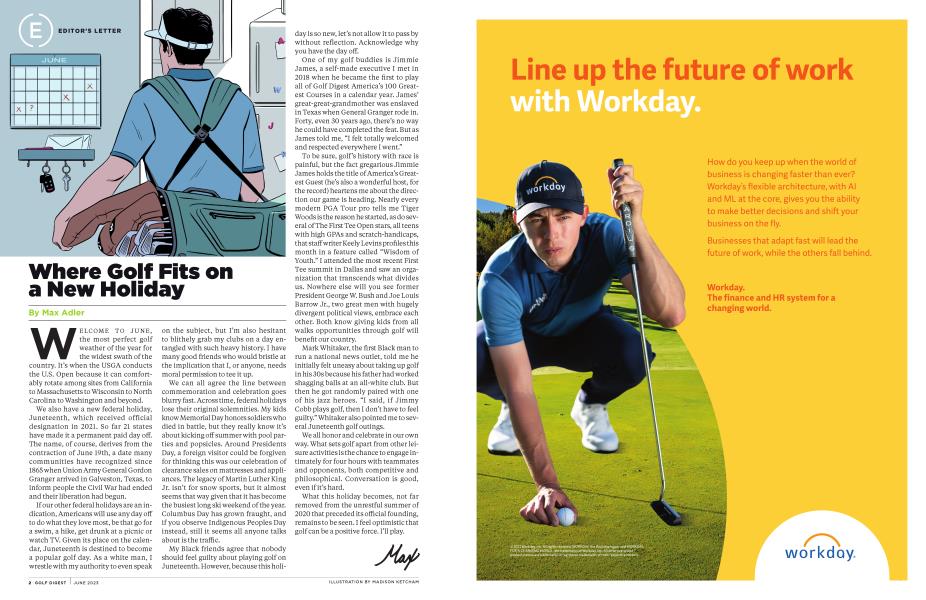 Where Golf Fits on a New Holiday