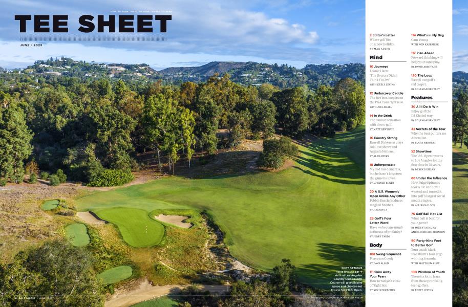 TEE SHEET