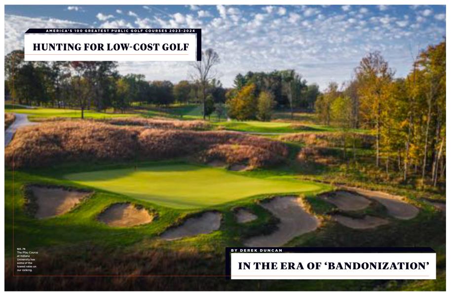HUNTING FOR LOW-COST GOLF IN THE ERA OF ‘BANDONIZATION’