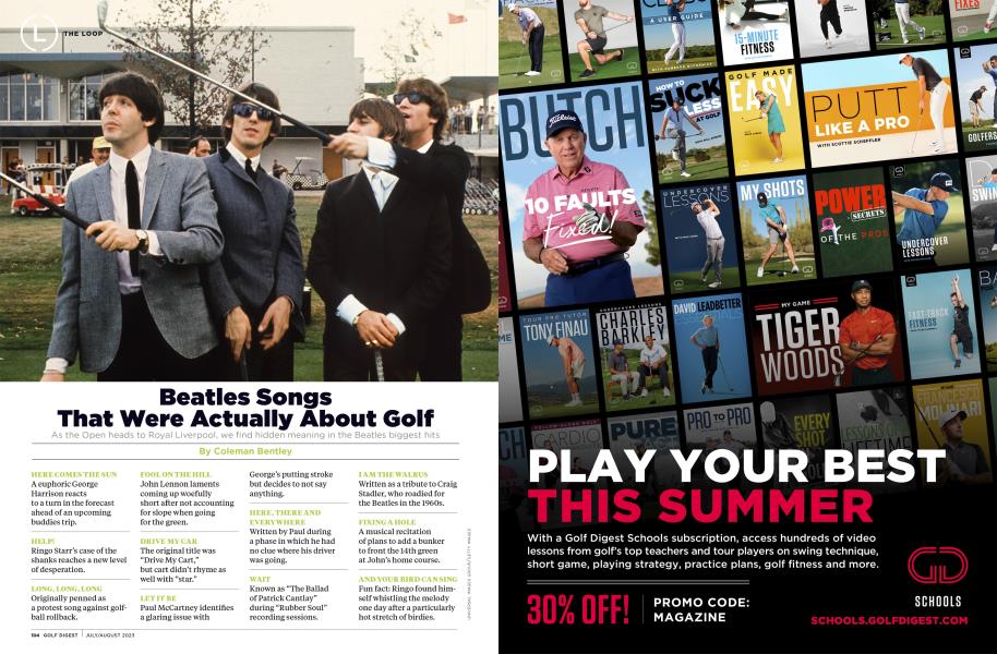 Beatles Songs That Were Actually About Golf