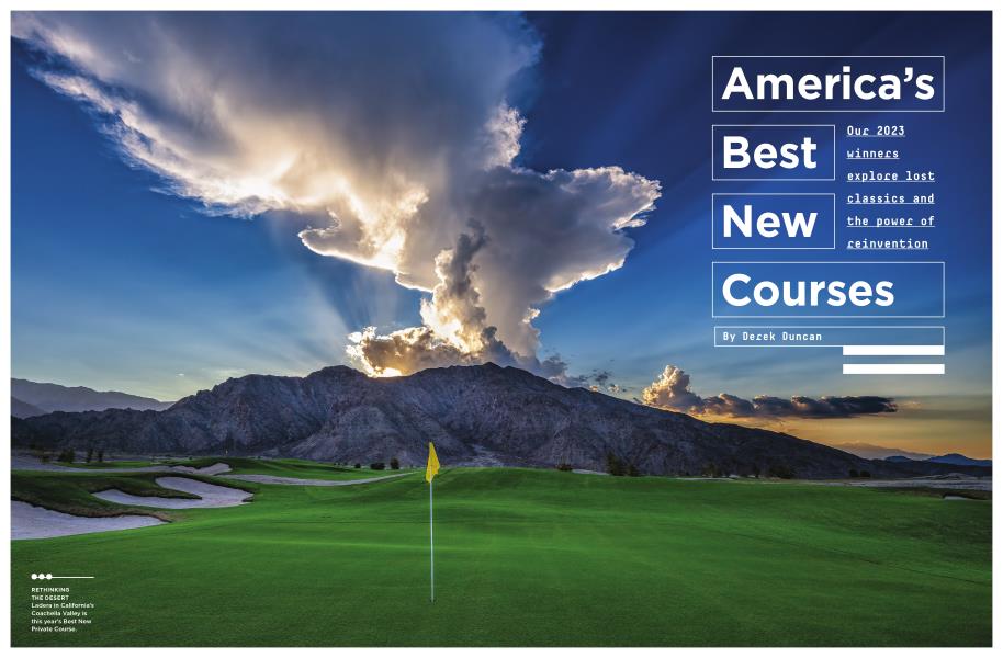 America’s Best New Courses