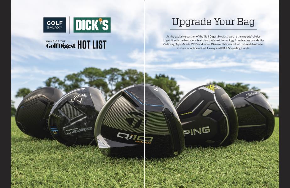 DICKS/GOLF GALAXY | Golf Digest | FEBRUARY 2024