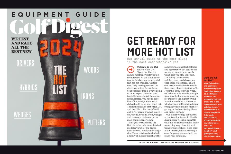 GET READY FOR MORE HOT LIST