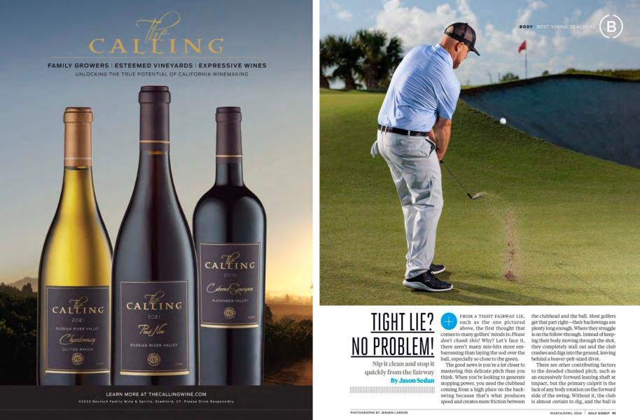 TIGHT LIE? NO PROBLEM!