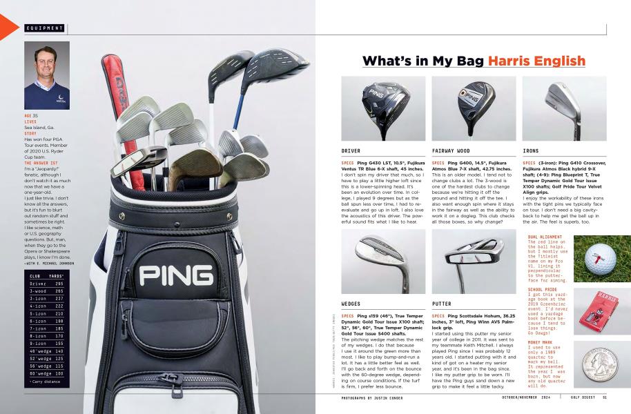 What’s in My Bag Harris English