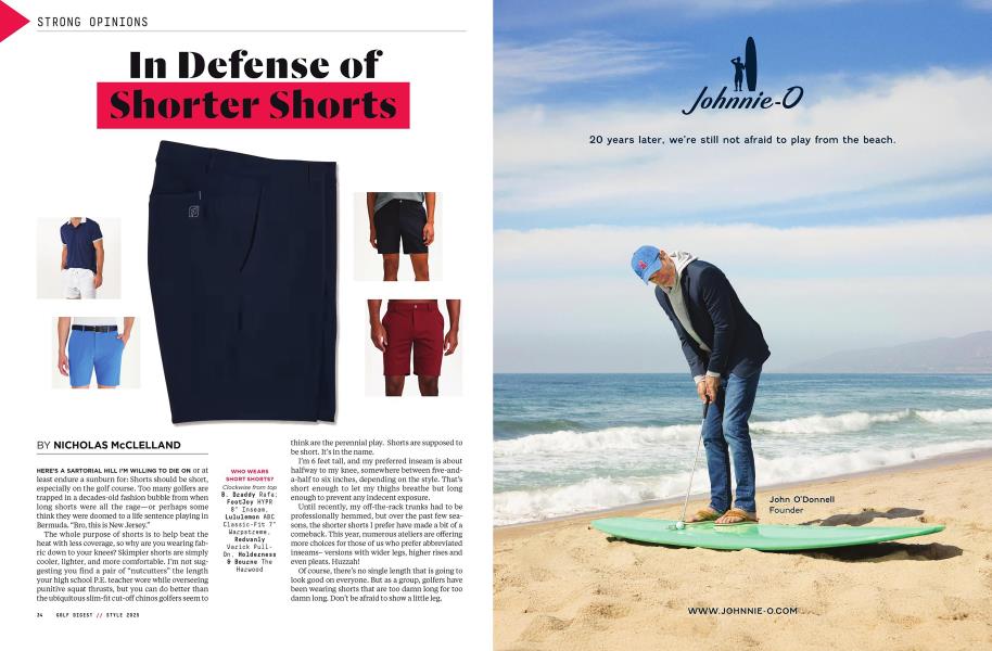 In Defense of Shorter Shorts