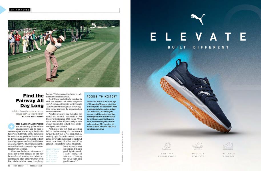 Find the Fairway All Day Long