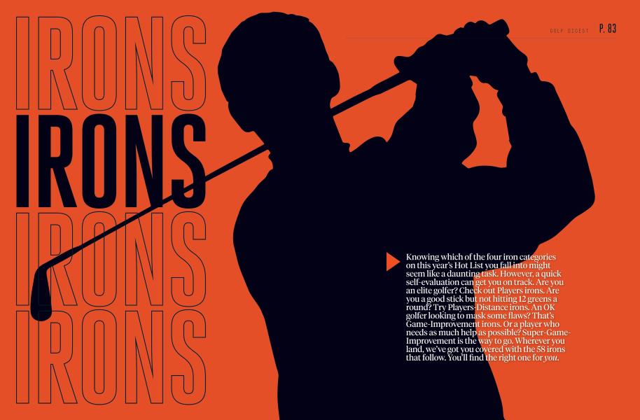 IRONS Golf Digest FEBRUARY 2025