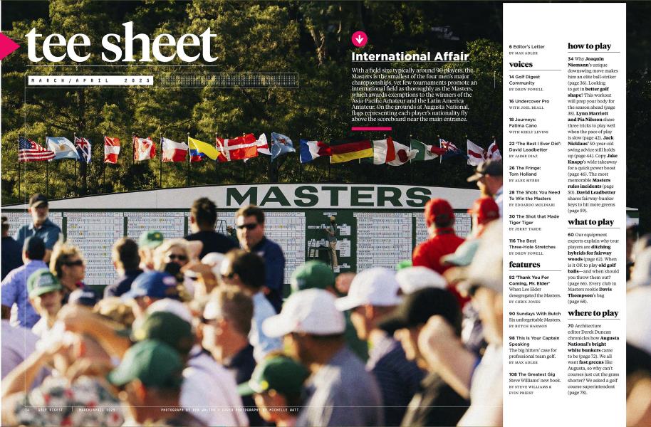 TEE SHEET