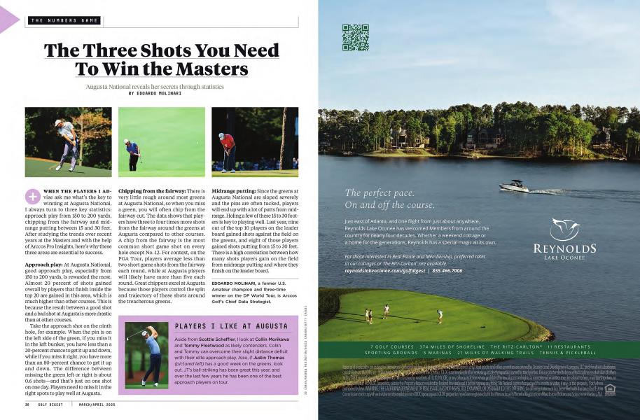 The Three Shots You Need To Win the Masters