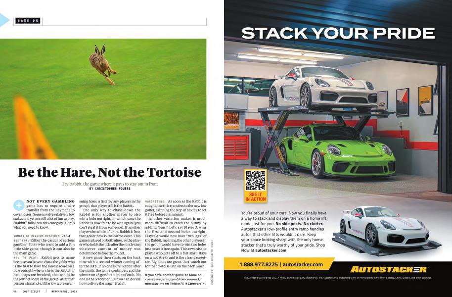 Be the Hare, Not the Tortoise