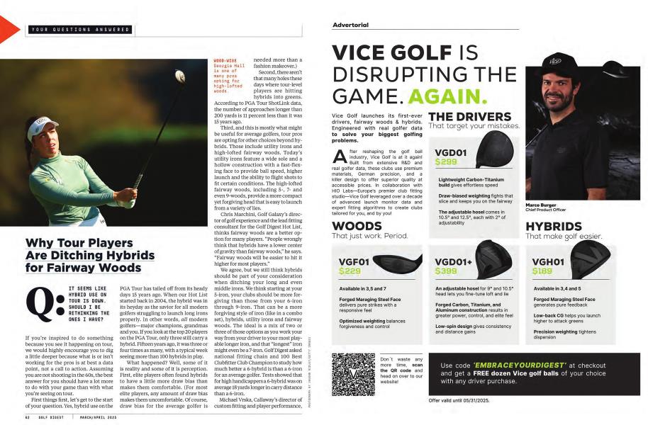 Why Tour Players Are Ditching Hybrids for Fairway Woods