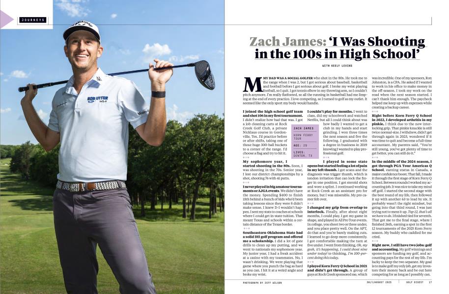 Zach James: ‘I Was Shooting in the 100s in High School’