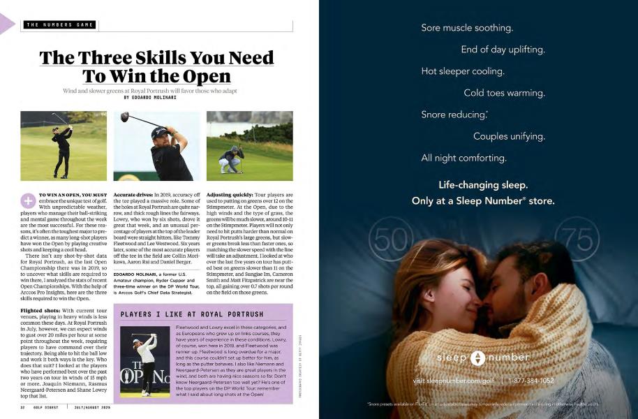 The Three Skills You Need To Win the Open