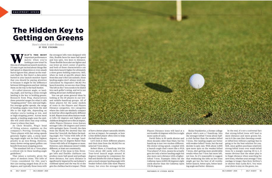 The Hidden Key to Getting on Greens