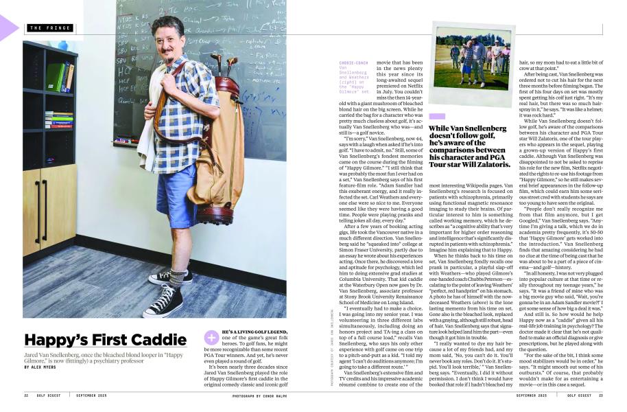 Happy’s First Caddie