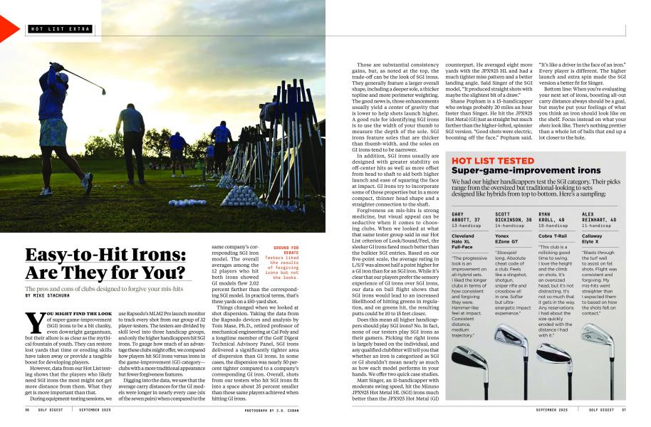 Easy-to-Hit Irons: Are They for You?