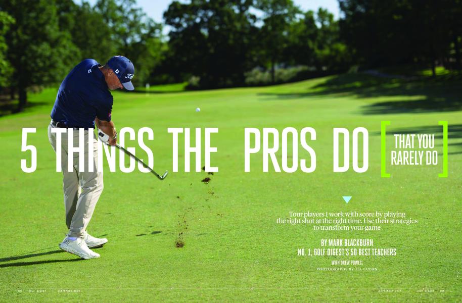 5 THINGS THE PROS DO [THAT YOU RARELY DO]