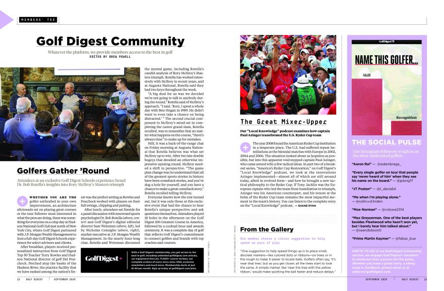 Golf Digest Community