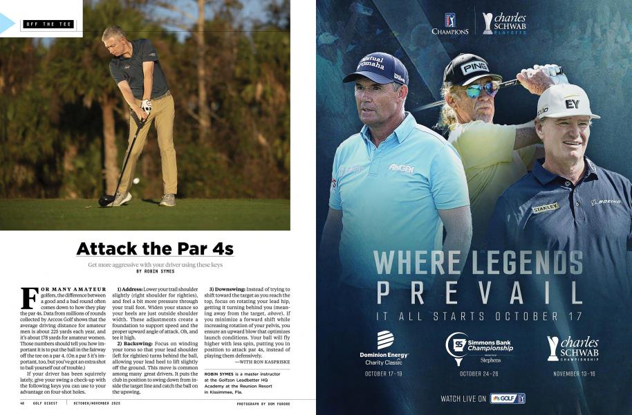 Attack the Par 4s