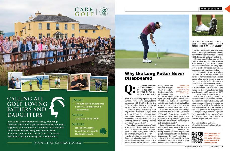 Why the Long Putter Never Disappeared