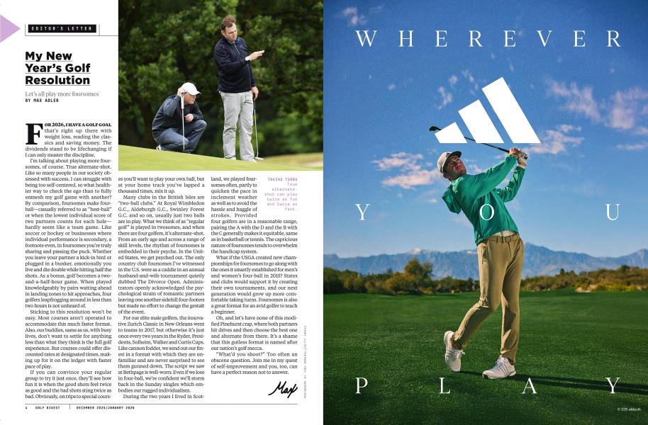 My New Year’s Golf Resolution