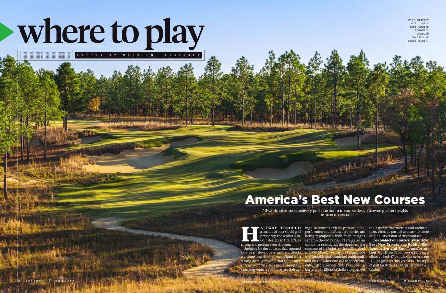 America’s Best New Courses