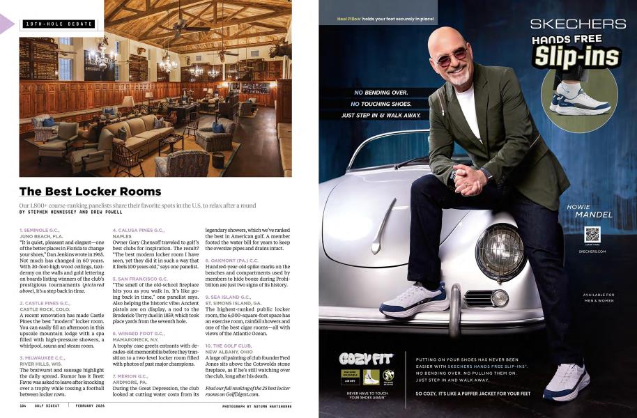 The Best Locker Rooms